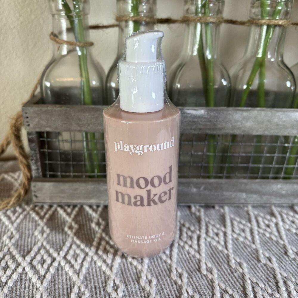 Playground Mood Maker‎ Intimate Body & Massage Oil 4 Oz Exp. 8/26